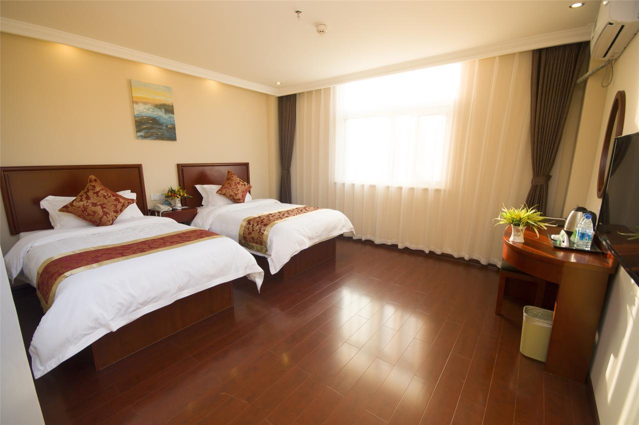 Greentree Inn Jiangsu Suqian Yiwu Business Center Fukang Avenue Express Hotel Exterior photo