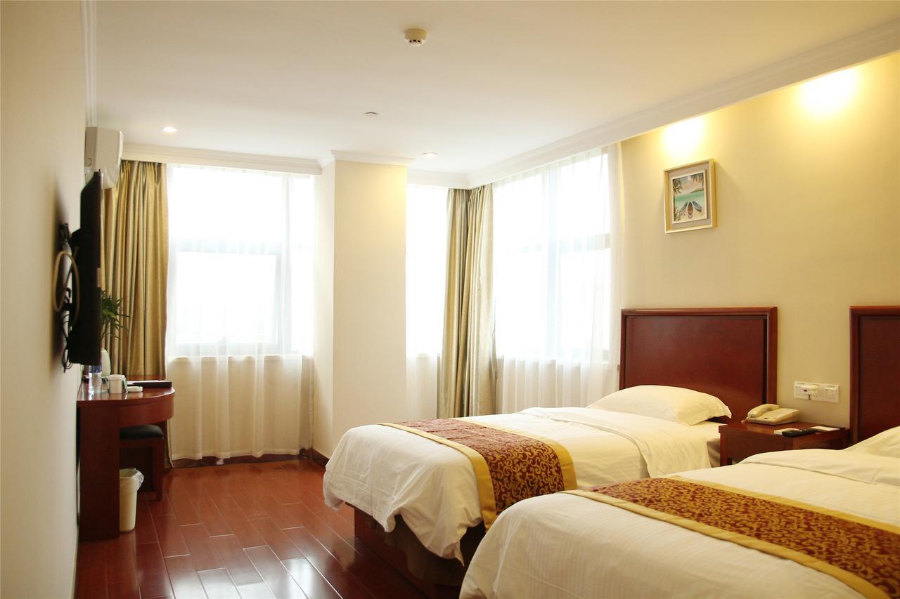 Greentree Inn Jiangsu Suqian Yiwu Business Center Fukang Avenue Express Hotel Exterior photo