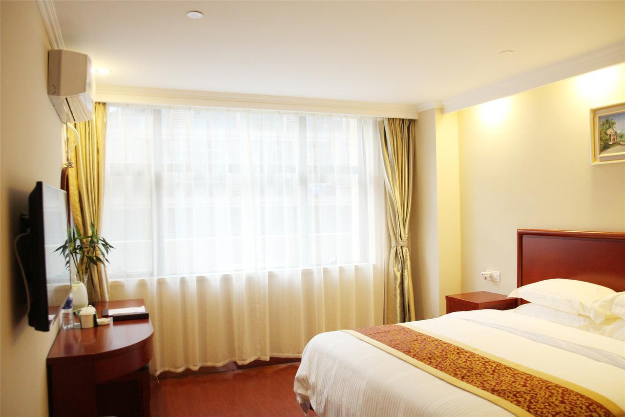 Greentree Inn Jiangsu Suqian Yiwu Business Center Fukang Avenue Express Hotel Exterior photo